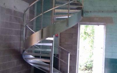 escalier aluminium